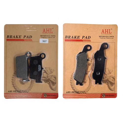 Front & Rear Brake Pads for Yamaha YZ125 YZ250 YZ450F 2008-2016 YZ250F 2007-2016