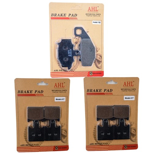Front & Rear Brake Pads for Kawasaki Ninja ZX6R ZX600P ZX600R 2007-2012