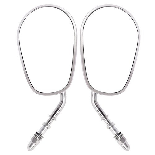 1 Pair Chrome Rear View Mirrors For Harley Street 500 750 XG500 XG750 2016-2017
