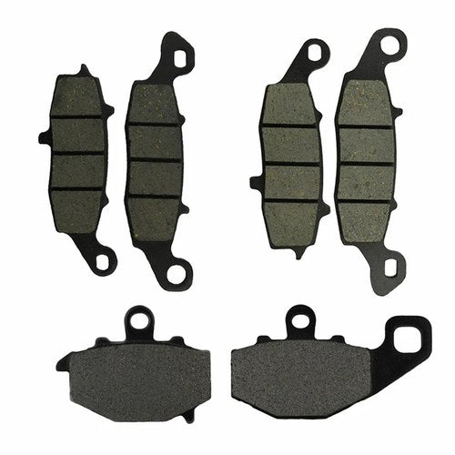 Front & Rear Brake Pads for Kawasaki EX650 Ninja 650R 06-16 Z750 Z750S 04-07