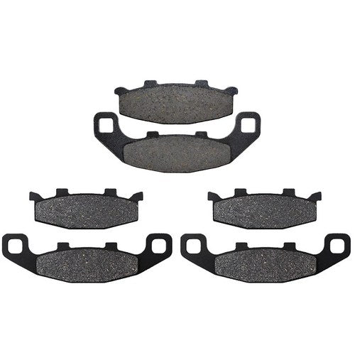 3 Pairs Front & Rear Brake Pads for Kawasaki Zephyr 550 ZR550B 1990 1991 1992