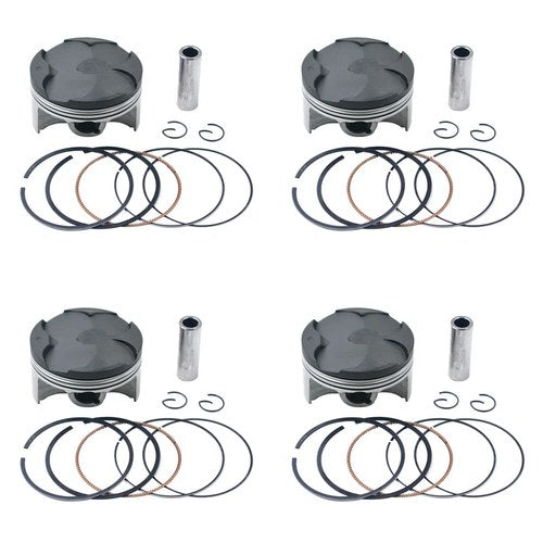 4X Forged Piston & Rings Kit +50 Bore 67.5mm for Honda CBR600 F5 CBR600RR 07-19