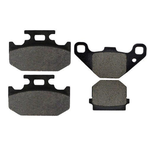 Front & Rear Brake Pads for Kawasaki KDX125 KDX125SR 1990-1997