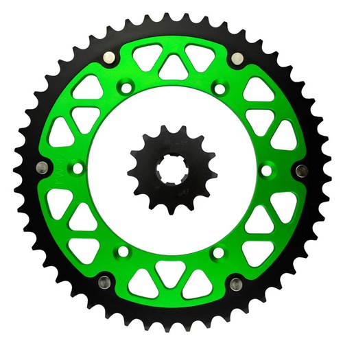 Front Rear Sprockets Kit 13T-49T For Kawasaki KDX200 1984-2006 KDX220R 1997-2006