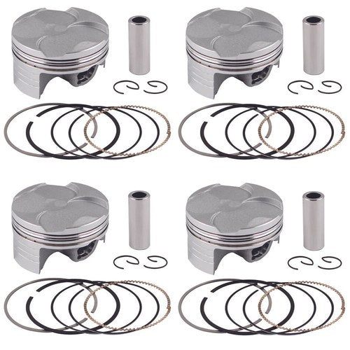 4X Piston Rings Pin Clips Kit Std 67mm for Honda CBR600 F5 CBR600RR 2003-2006