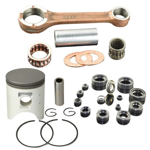 Connecting Rod Piston Rings Complete Seals Kit Std 66mm For Honda CRM250 246cc