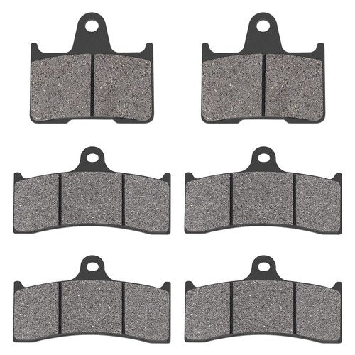Front & Rear Brake Pads for Honda CB1300 SC40 98-00 Kawasaki ZX-7RR ZX750 96-99