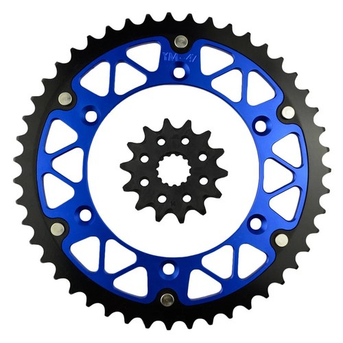 For 03-23 Yamaha YZ250 YZ450F WR450F Front Rear Sprockets Kit 14/47 Tooth 520