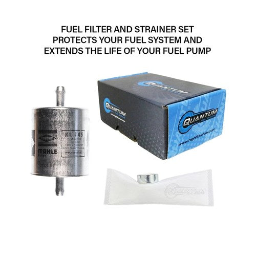 Qfs Fuel Pump Strainer + Filter Kit for 2006-2015 BMW R1200R 13537694732