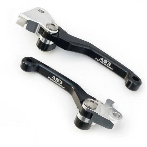 AS3 Brake Clutch Levers for Yamaha YZ 125 250 15-21 YZ 250 F 09-20 YZ 450F 09-18