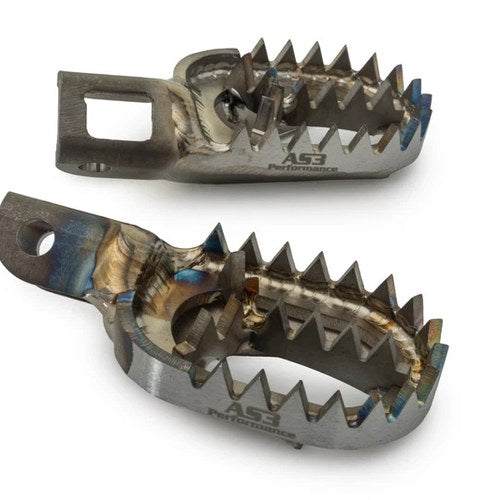 AS3 Titanium Foot Pegs for Gas MC 50 65 2024-2025 MC-E 5 2025