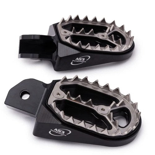 AS3 Foot Pegs for Honda XR 250 Tornado 2001-2021 Ctx 200 Bushlander 2002-2016