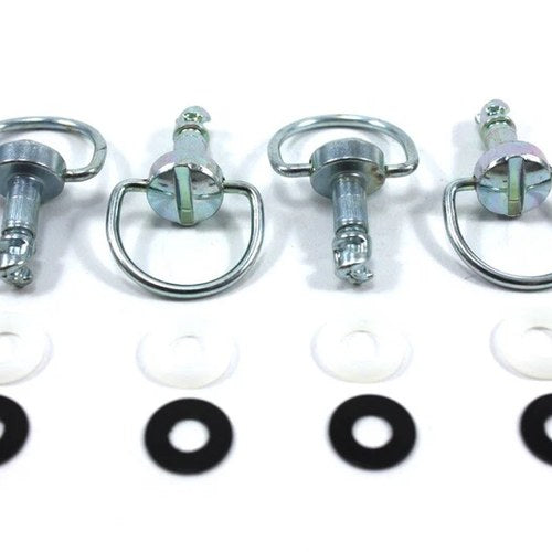 4x Original Dzus D-Clip Ring Panex Motorcycle Fairing Fastener 17mm Yamaha R1 R6