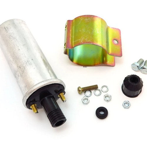 Universal 6V Single Outlet Round Universal Ignition Coil - 24-71506