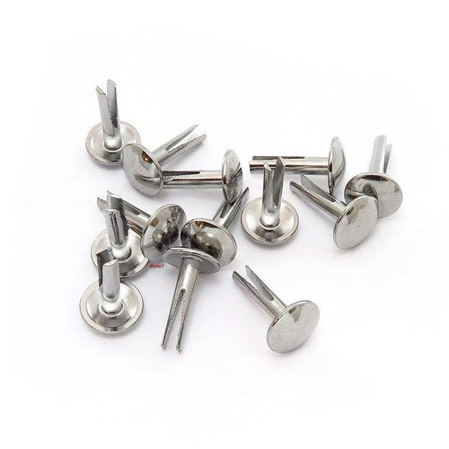 Reproduction Chrome Seat Cover Buttons - Honda CL350 CB400F CB450K - 13 Pack