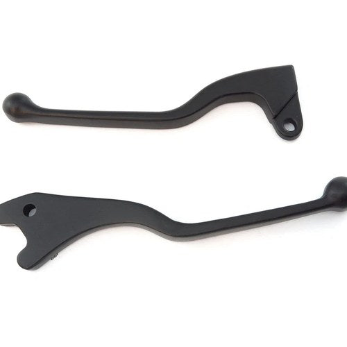 Honda Black GP Clutch & Hydraulic Brake Lever Set - CB350 CB400F CB450 CB750