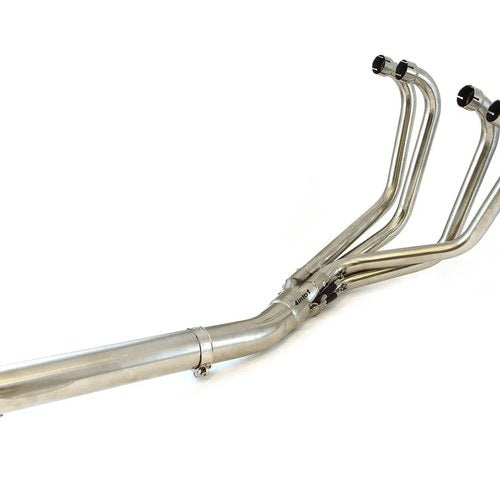 Delkevic 4into1 Stainless Steel Exhaust - Straight Muffler - Honda CB750K 69-76