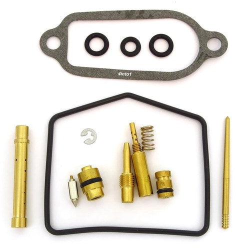 Deluxe Carburetor Repair Kit Carb Rebuild Set - Honda CB400F 75-77 - For 1x Carb