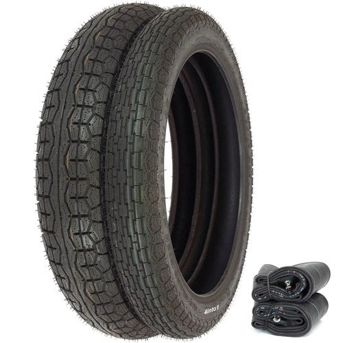 Irc GS-11 Tire Set - Honda CL350K CB450K 70-74 CL450K CB500K - Tires and Tubes