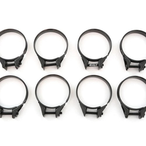 Reproduction Set of 8 Carburetor Clamps - 95018-44250 - XL/XR100/125 CB500/550
