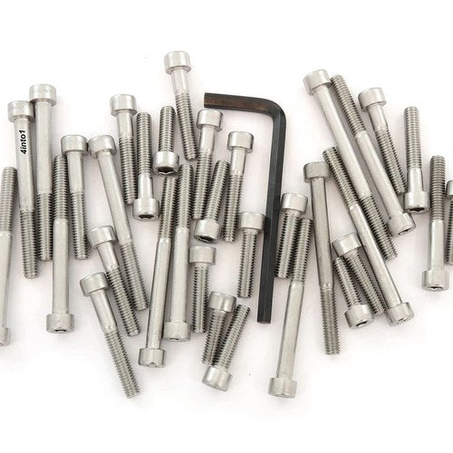 Stainless Steel Allen Bolt Set - Honda CR250M Elsinore - 1973-1974 - 33 Bolts