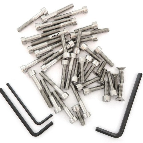 Stainless Steel Allen Bolt Set - Honda CT90 Trail 90 - 1966-1979 - 40 Bolts