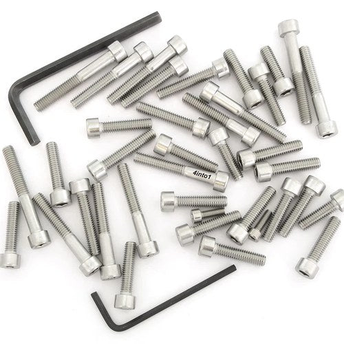 Stainless Steel Allen Bolt Set - Honda FT500 Ascot - 1982-1983 - 38 Bolts