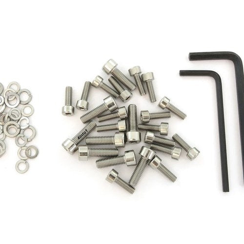 Stainless Steel Carburetor Allen Bolt Set - Honda CB500K CB550F CB550K 1971-1976
