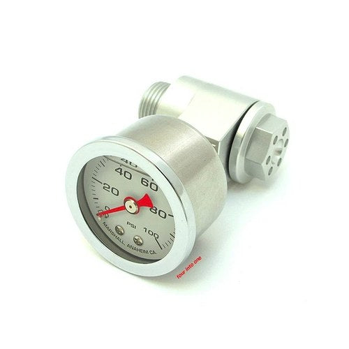 Joker Machine CB750F CB750K Oil Pressure Gauge Assembly - Clear - 12-005S