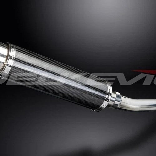 Delkevic 14" Carbon Slip On Muffler - Suzuki GSX-R1000 2005-2006 Exhaust