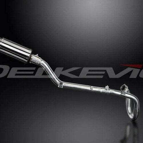 Delkevic Complete Exhaust System 8" Mini Muffler - Suzuki DR-Z400S 2000-2024
