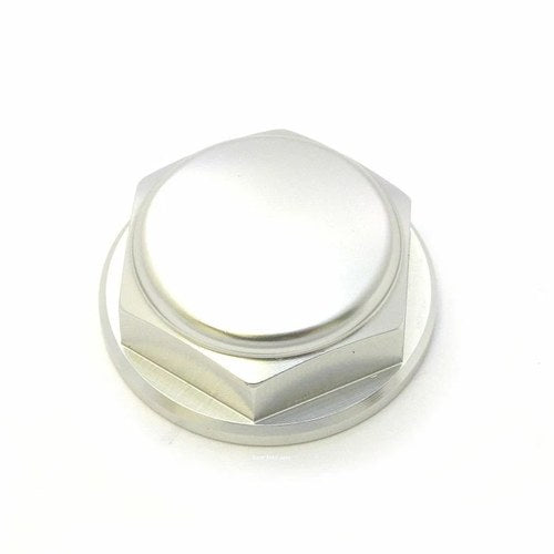 TTR400 Anodized Aluminum Honda Steering Stem Nut - Silver