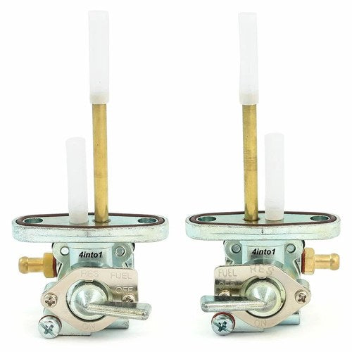 Left Right Side Petcock Set - Yamaha XS1 XS2 XS500 XS650 TX500 TX650 TX750 Valve