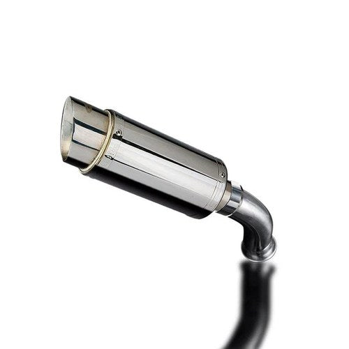 Delkevic 8" Stainless Slip-On Round Muffler - KTM 790 Duke - 18-19 Exhaust