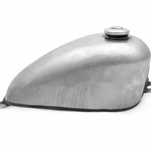 The Pup Bobber Style Gas Tank - Raw Steel Bare Metal Unpainted Scrambler Chopper