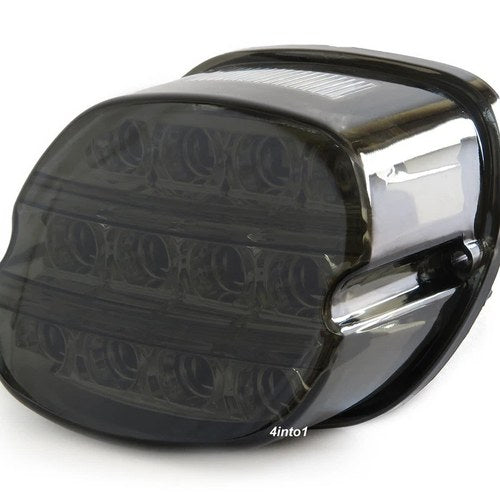 Smoke Lens LED Tail Light Assembly Harley Davidson Dyna Road King Electra Glide