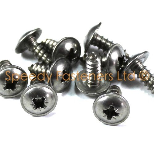 10x Honda Stainless Motorcycle Fairing Self Tapper Tapping Screws 5mm x 12mm