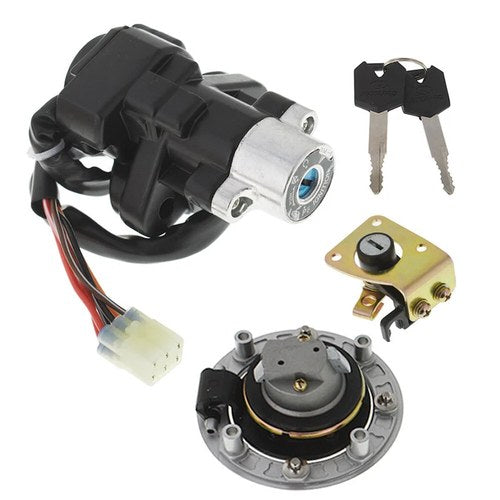 For Suzuki Katana 600 Katana 750 Ignition Switch Gas Cap Cover Seat Lock Key Set