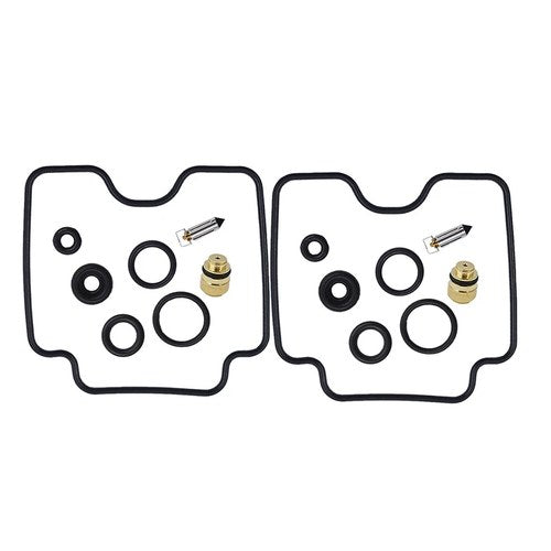 2 Sets For Yamaha XVS1100 V-Star VStar 99-06 Lower Bowl Carburetor Rebuild Kit