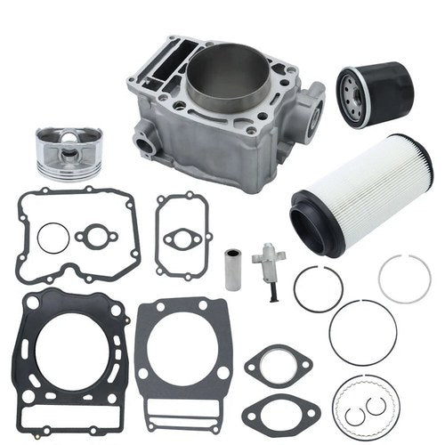 Cylinder Piston Gasket Top End Kit For Polaris Big Boss 500 1998-2002