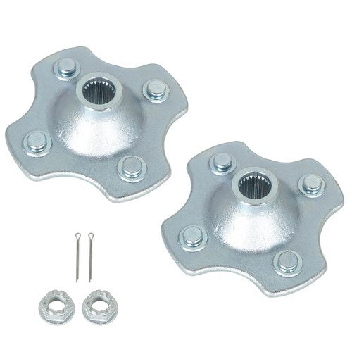 For 88-92 Honda TRX300 TRX300FW Fourtrax 300 2X4 4X4 2 Rear Axle Wheel Hub W/Nut