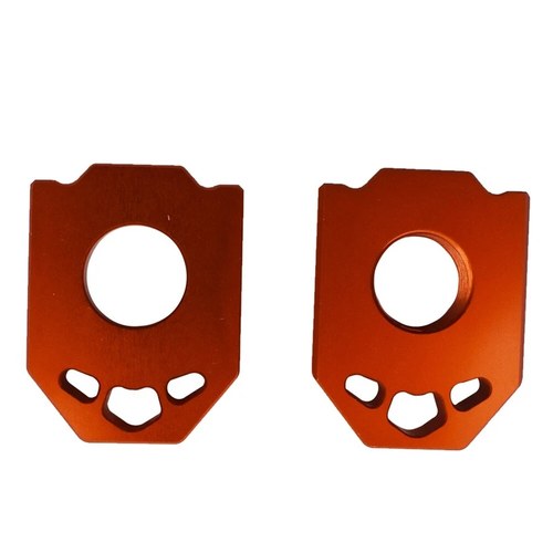 Rear Axle Spindle Chain Adjuster Blocks For SX Exc Xcw 125-530CC 20mm new