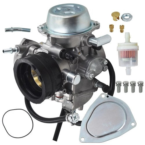 Carburetor For Yamaha Grizzly YFM600 YFM660 ATV & Intake Manifold Boot 600 660