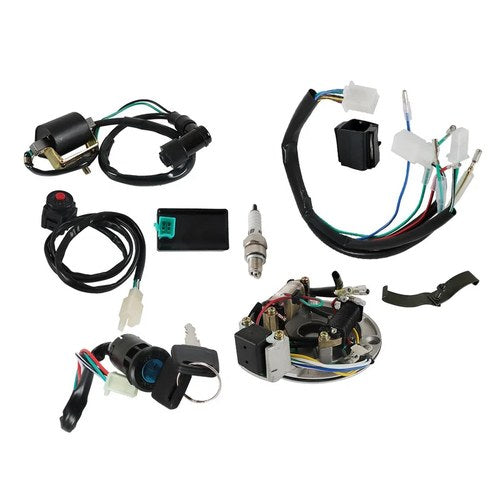 CDI Wire Harness Stator Assembly Wiring Kit For 50 70 90 110 125cc ATV Quad