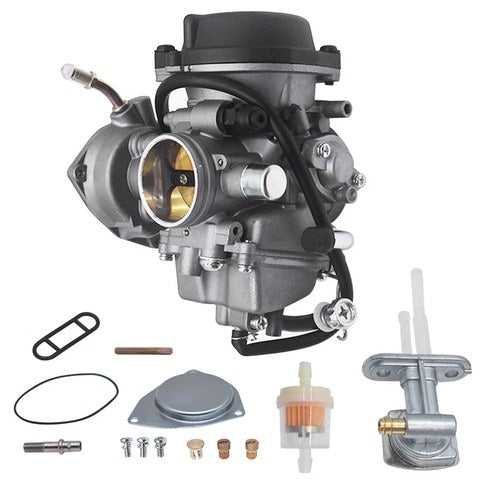 Carburetor for Suzuki LTZ400 Ltz 400 Quad ATV With Fuel Valve Petcock 2003-2007