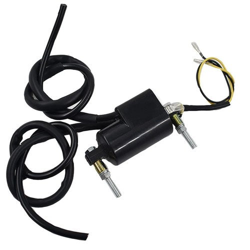 New Ignition Coil 12V Dual Wire For Honda CB Kawasaki KZ Yamaha XS Suzuki GS