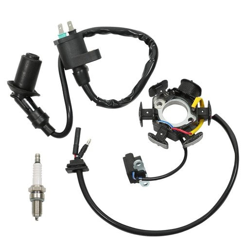 For Honda XR50R 2000-2003 XR70R 1997-2003 Stator Ignition Coil Spark Plug Kit