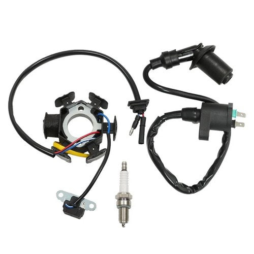 For 00-03 Honda XR50R 1997-2000 01-003 XR70R Stator Ignition Coil Spark Plug