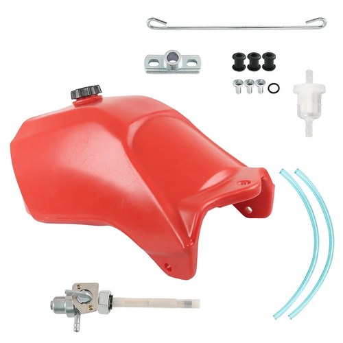 For Honda Fourtrax300 TRX300 88-92 New Plastic Fuel Tank With Cap & Fuel Petcock