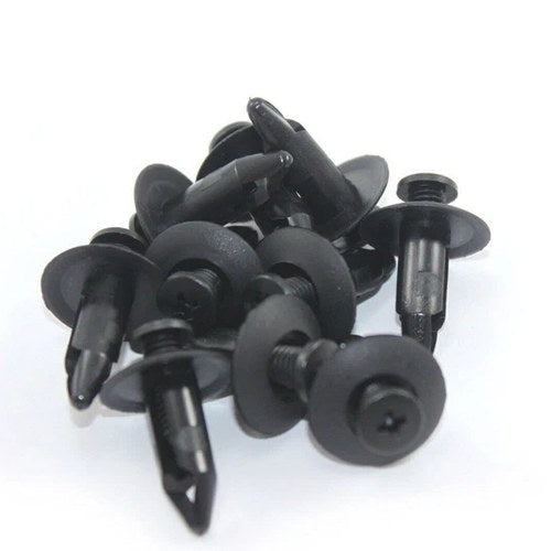 10x M8 8mm Yamaha Fairing Clips Plastic Clip Motorcycle Screw Rivets R1 R6 etc